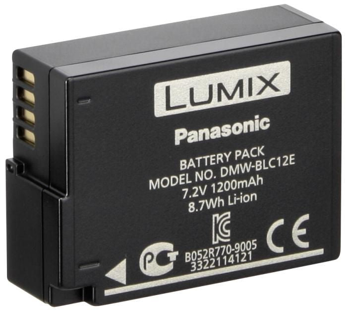 Panasonic DMW-BLC12E Battery for Lumix DMC- G2, G3, G4, G5, G6 & G7