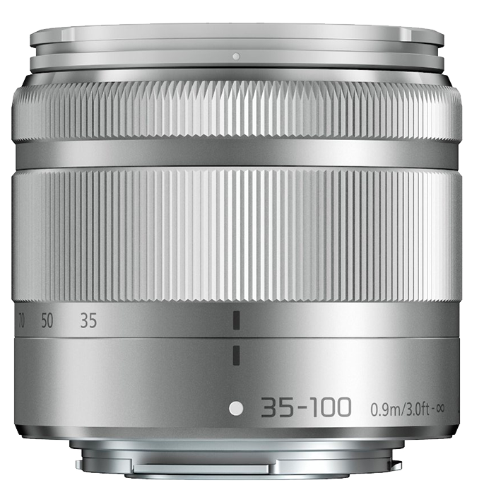 Panasonic 35-100mm f4-5.6 LUMIX G VARIO ASPH OIS Lens - silver