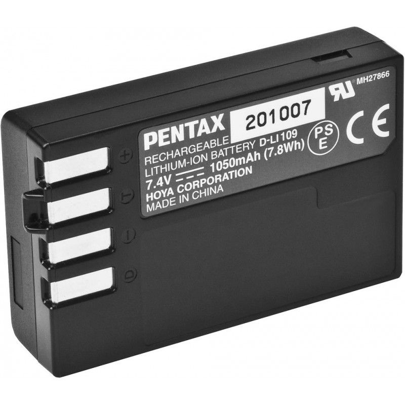 Pentax D-LI109 Rechargeable L-Ion Battery For K50, K-S1, K-S2, K70, KP