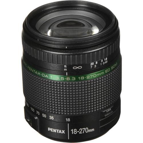 Product Image of Pentax 18-270mm f3.5-6.3 SMC DA SDM Lens