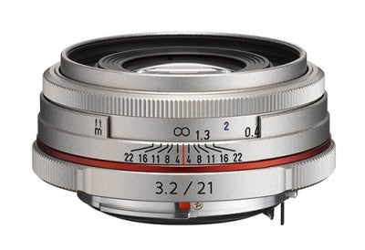 Product Image of Pentax HD DA Limited 21mm F3.2 AL Wide Angle Lens - Silver