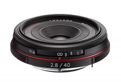 Product Image of PENTAX HD DA Limited 40mm F2.8 Lens - Black