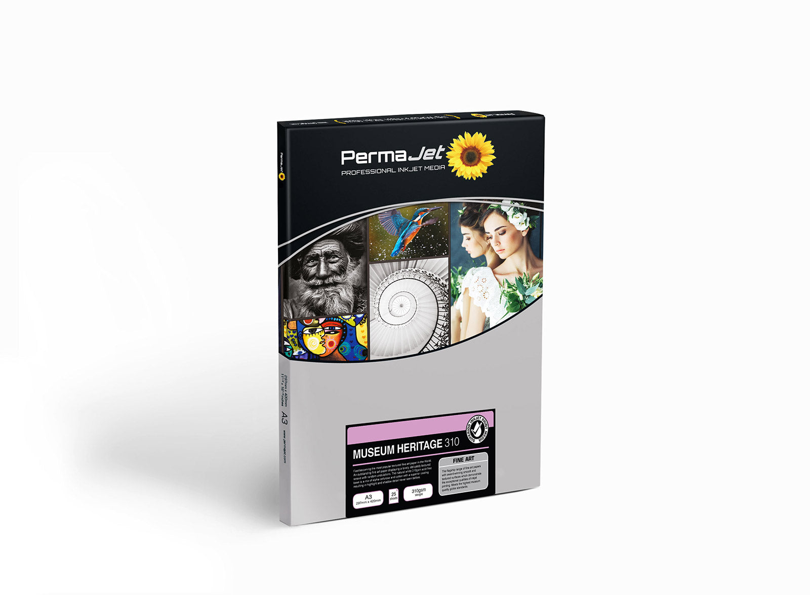 Product Image of PermaJet Museum Heritage 310gsm A3 photo paper - 25 sheets APJ60223