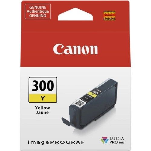 Canon PFI-300 Ink Cartridge - Yellow - Inkjet - 530 Pages