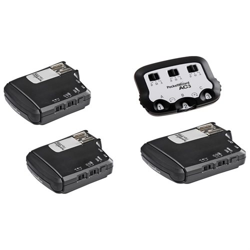 PocketWizard TTL Wireless Radio Super 5-Pack All-In-One System for Canon E-TTL Flash Control System, - PW-TTL-5PAK-C