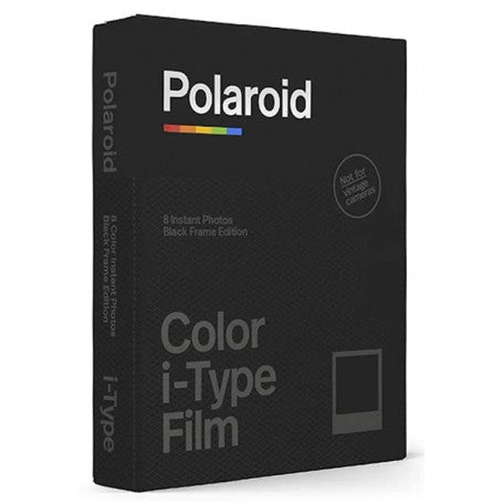 Polaroid Instant Colour Film for I-Type cameras - Black Frame Edition (6019) 8 exp