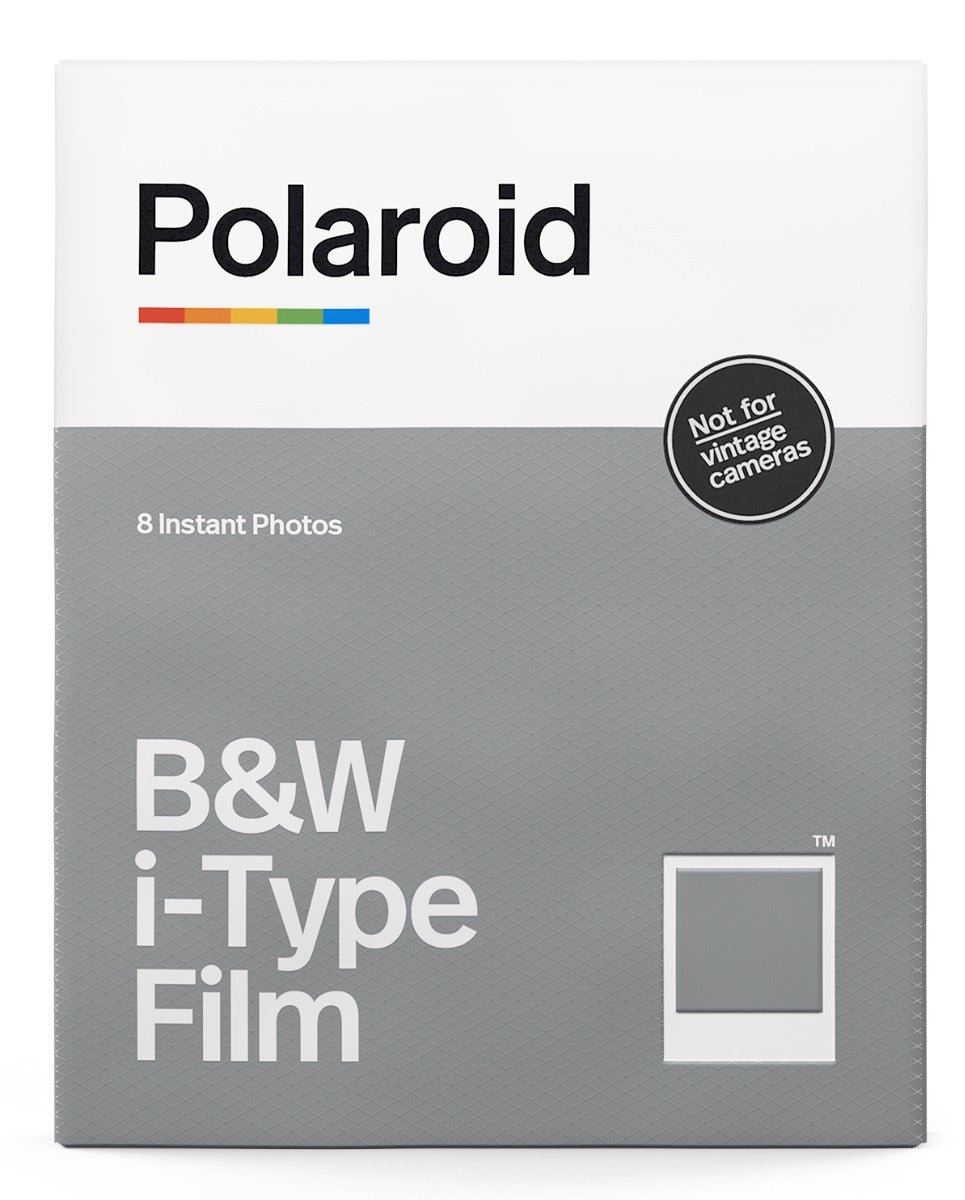 Product Image of Polaroid I-TYPE B&W Black and White Instant Film - 8 per pack