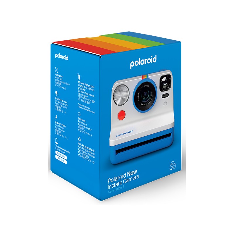 Polaroid Now Generation i-Type Instant Camera Blue