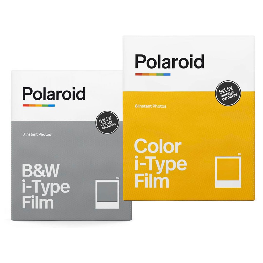 Product Image of Polaroid pack of 2 I-TYPE Black and White + Colour Instant Film
