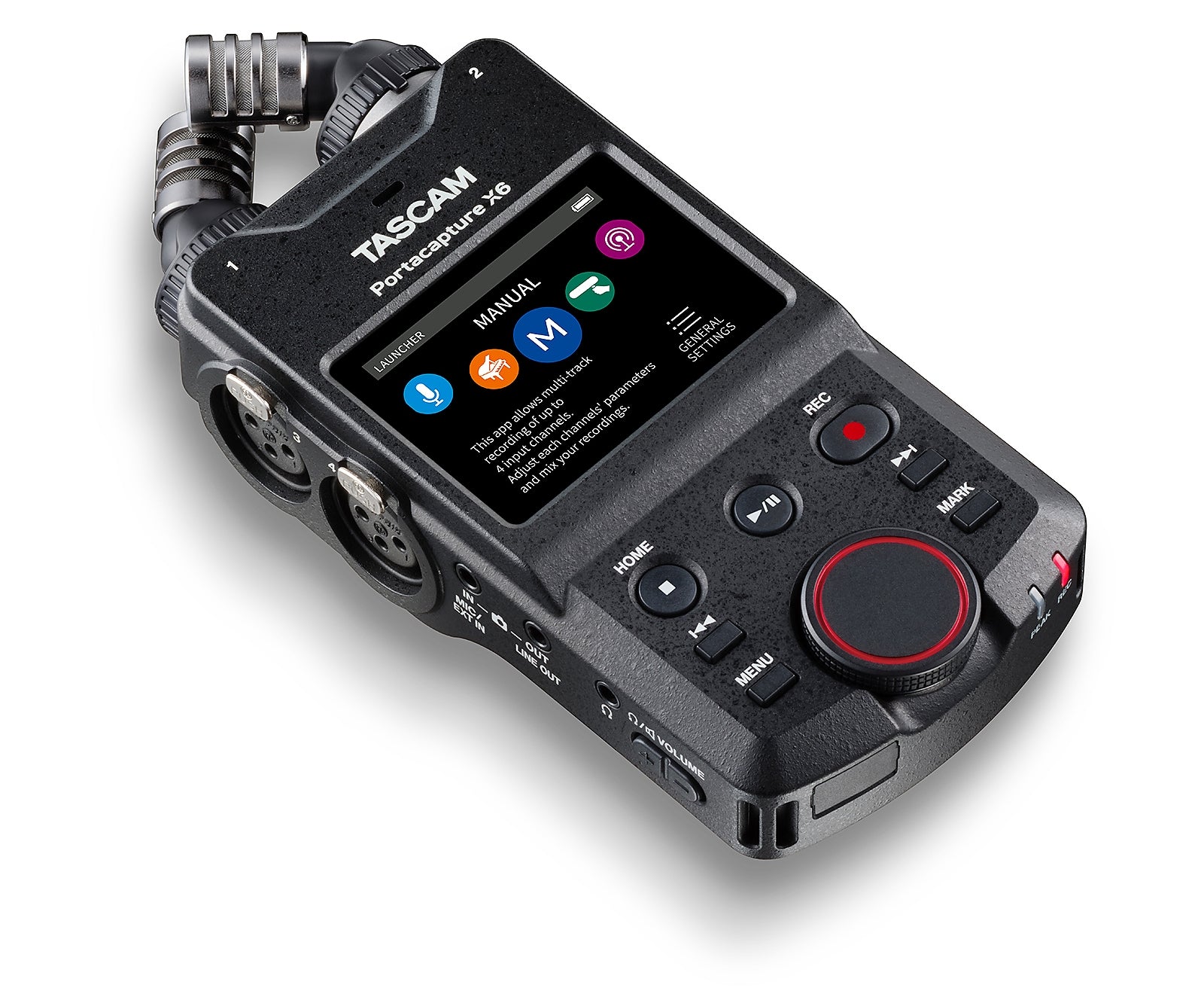 Product Image of Tascam Portacapture X6 High-Resolution Multi-Track Handheld Recorder