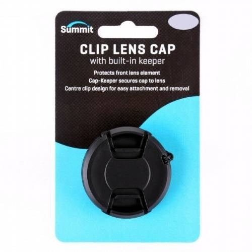 Product Image of Summit 62mm Clip-On Lens Cap with Cap Keeper for all Lenses with a 62mm Diameter
