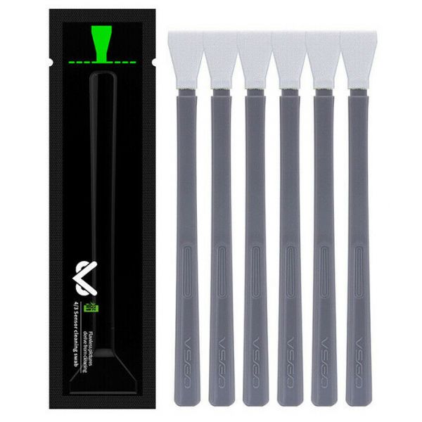 Product Image of VSGO V-S01E Micro Four Thirds 4/3 6x 12mm swabs 1x 10ml cleaning fluid M4/3