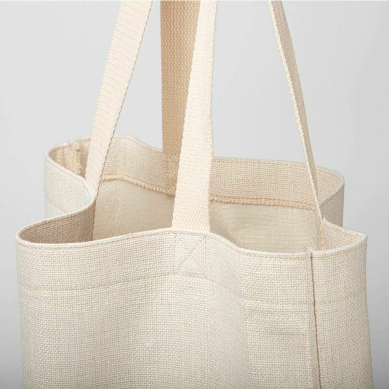Customisable Linen Tote Bag