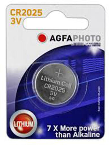 Product Image of Agfa CR2025 3v Lithium Battery for Cameras, Watches, Calculators