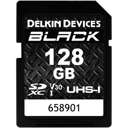Delkin Devices Black 128GB SDXC Memory card