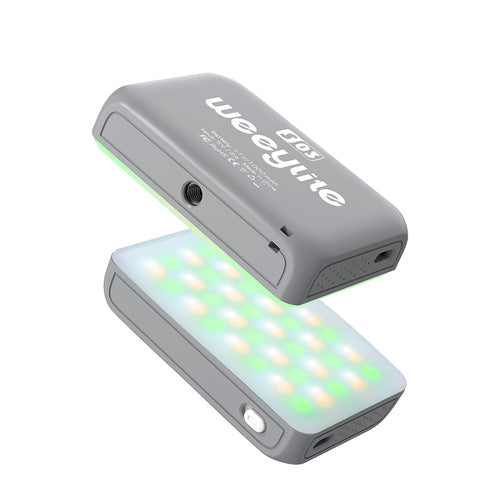 Product Image of Weeylite S03 4W RGB Colorful Pocket LED Light 2800K~6800K Control Via Mobile APP - Grey