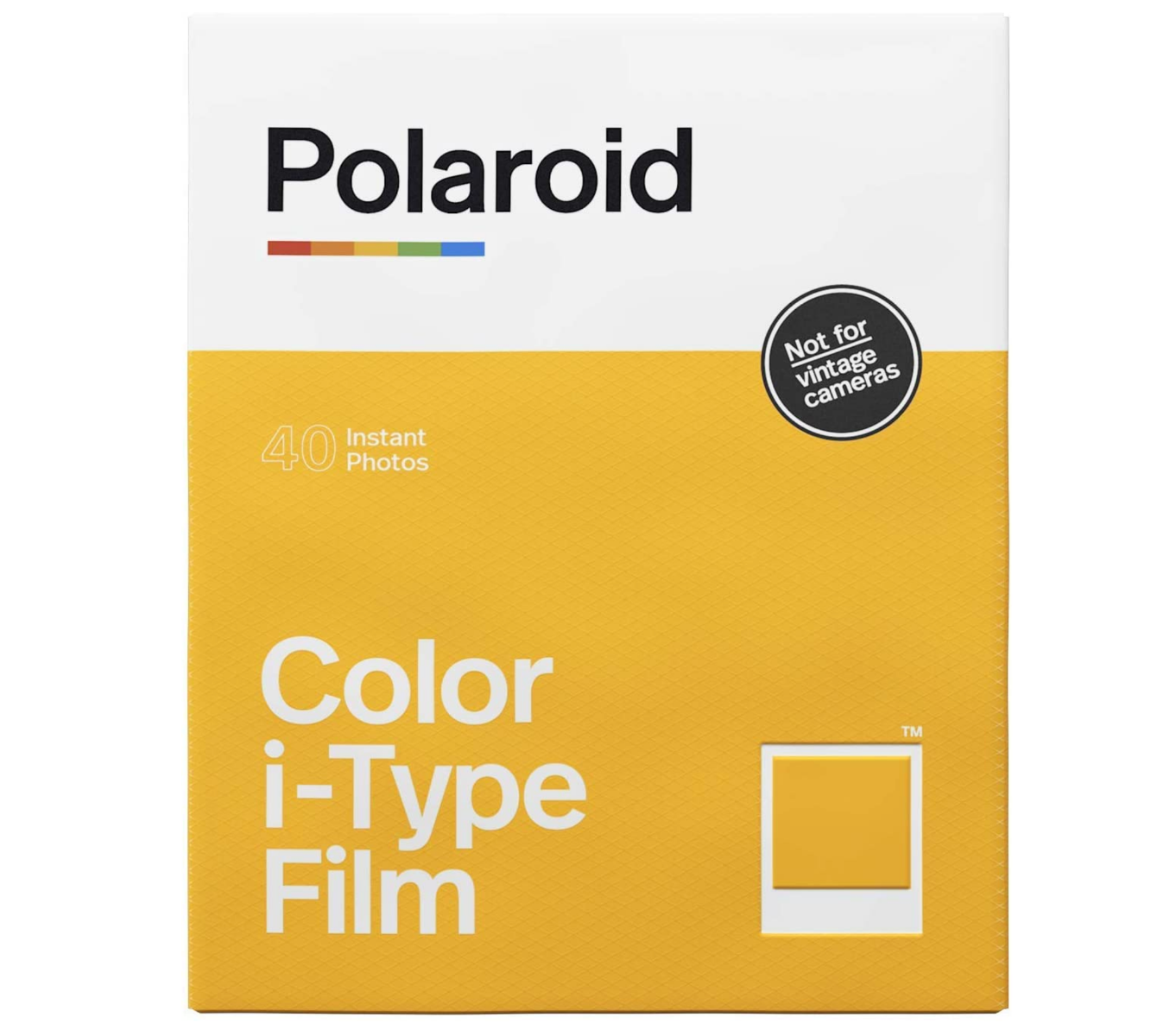 Polaroid I-Type Colour Instant Film 5 pack (40 shots)