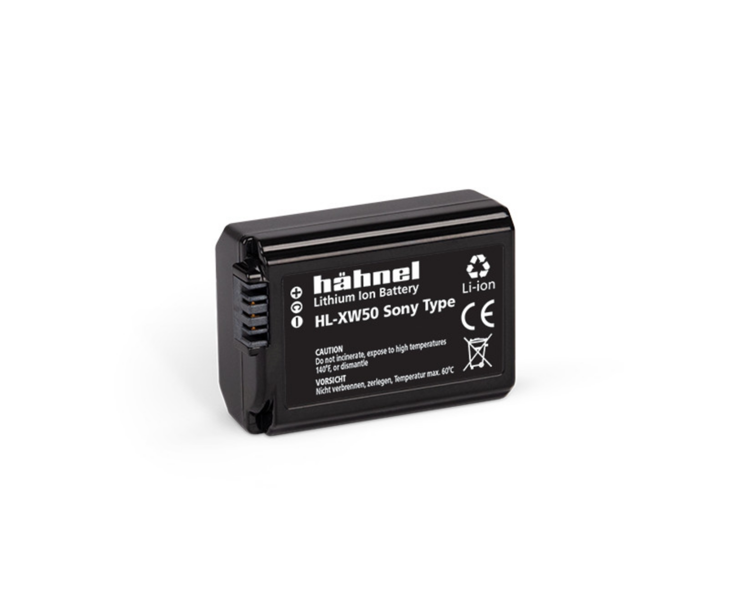Hahnel HL-XW50 Battery for (Sony FW50) - Compatible with A6400, 6500, NEX, A33  and others