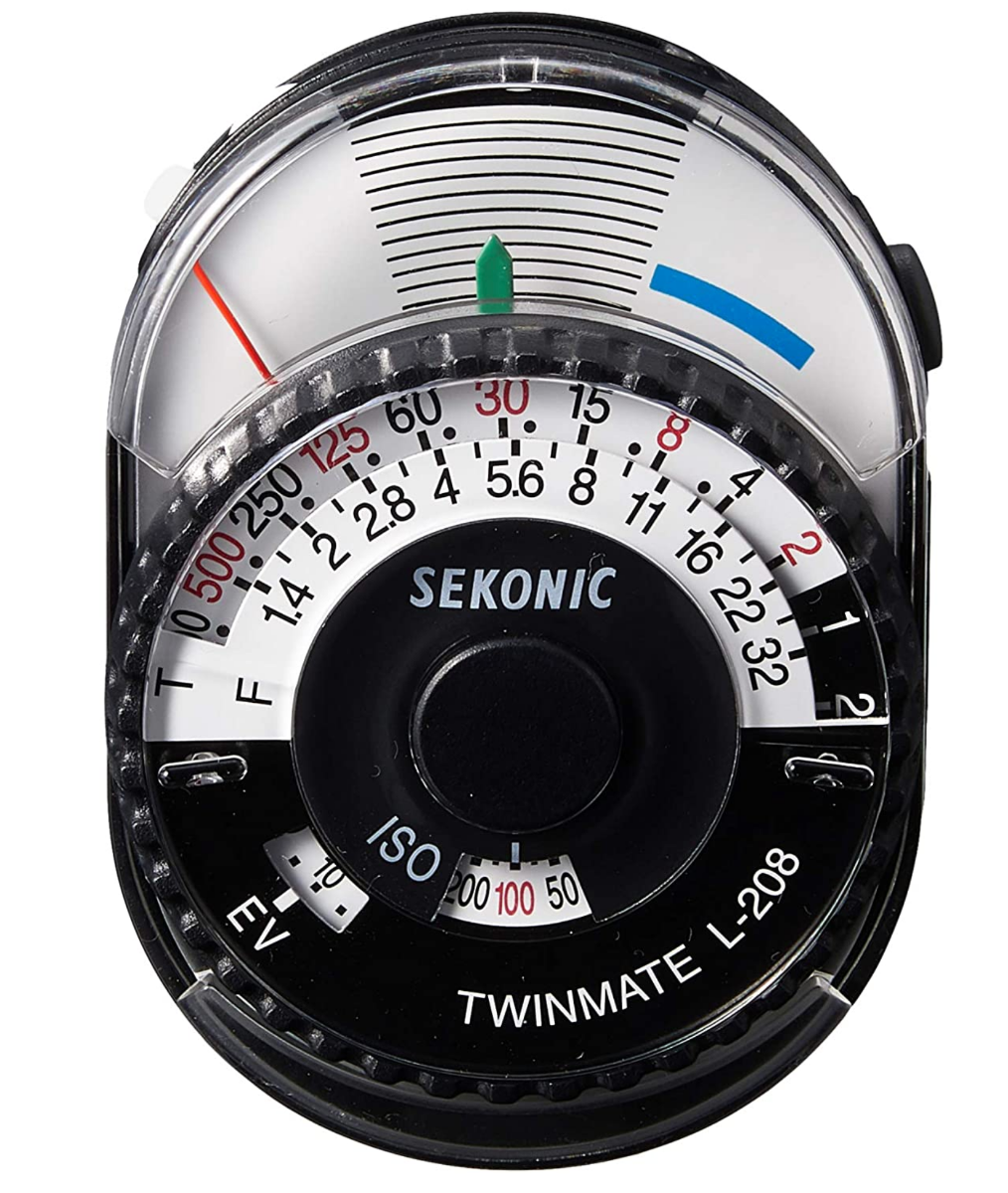 Product Image of Sekonic Twinmate L-208 Compact Analogue Light Meter, Black