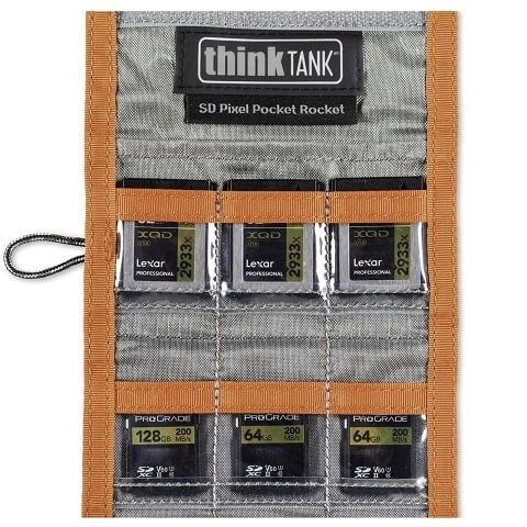 Think Tank SD Pixel Pocket Rocket Case - Holds 9 SD memory cards