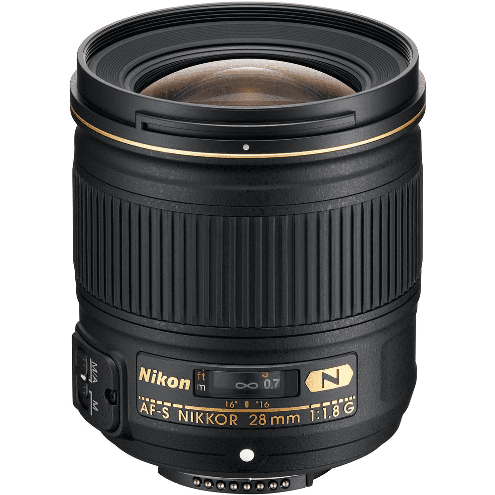 Product Image of Refurbished Nikon AF-S 28mm F1.8 G Wide Angle Lens