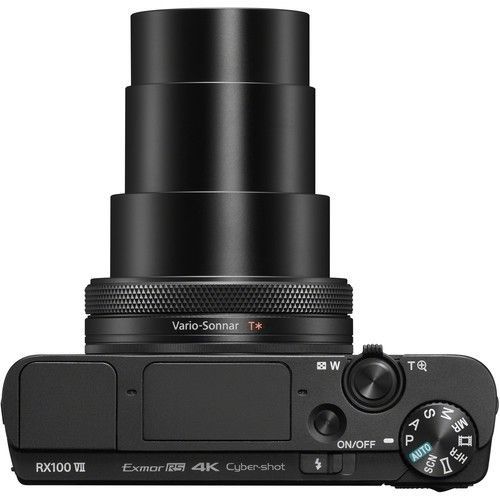 Sony Cybershot RX100 VII Compact Camera Black - Main Image