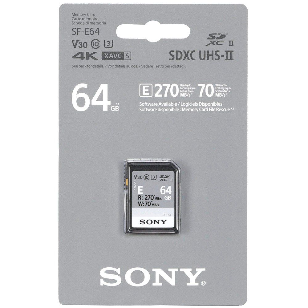 Sony E Series 64GB UHS-II 270MB/S SDXC Card - Product Photo 2