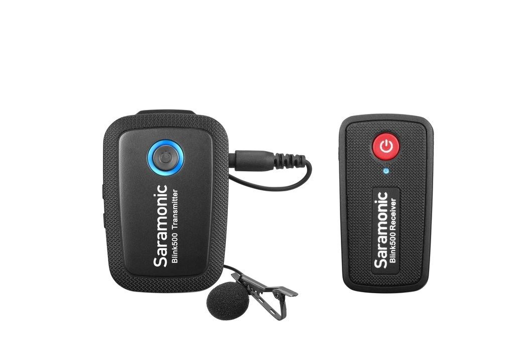 Saramonic BLINK 500 B1 Ultracompact Wireless 1-Person Clip-On Mic System for Mirrorless & DSLR Cameras