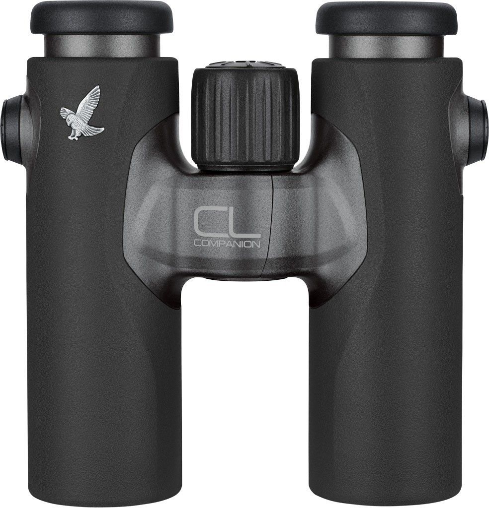 Swarovski Cl Companion 10x30 - Anthracite Binoculars with Wild Nature Accessory Pack - High Res Photo from a top down perspective
