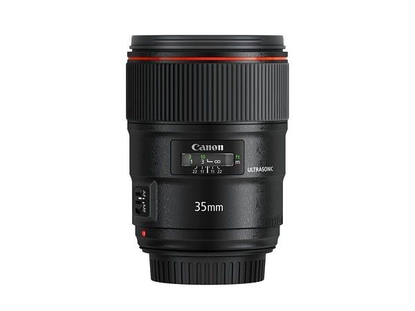 Canon EF 35mm f1.4L II USM Wide Angle Lens - Product Photo 3 - Stand Up View