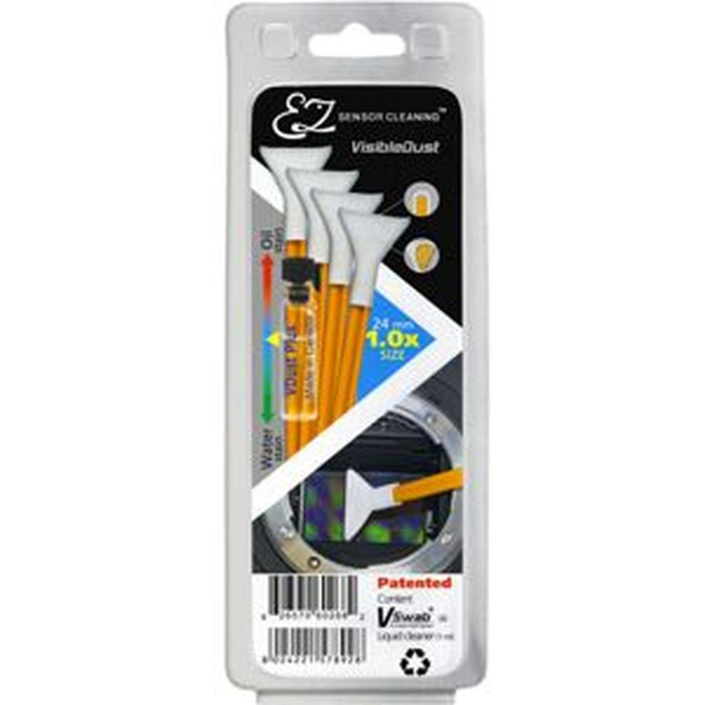 Visible Dust 4 Swabs 1.0x + 1ml Sensor Cleaner