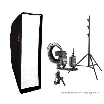 Product Image of Westcott The Ultimate Flash Kit with Magic Slipper, Stand & 18" x 42" Box - 2333