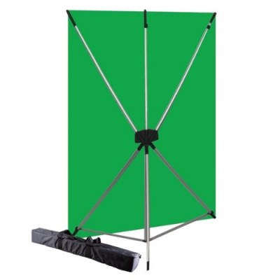 Product Image of Westcott Basics X-Drop Kit with 5x7 Feet Screen Backdrop - Green