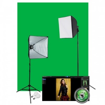 Product Image of Westcott Illusions uLite Green Screen Photo Lighting Kit - Lite