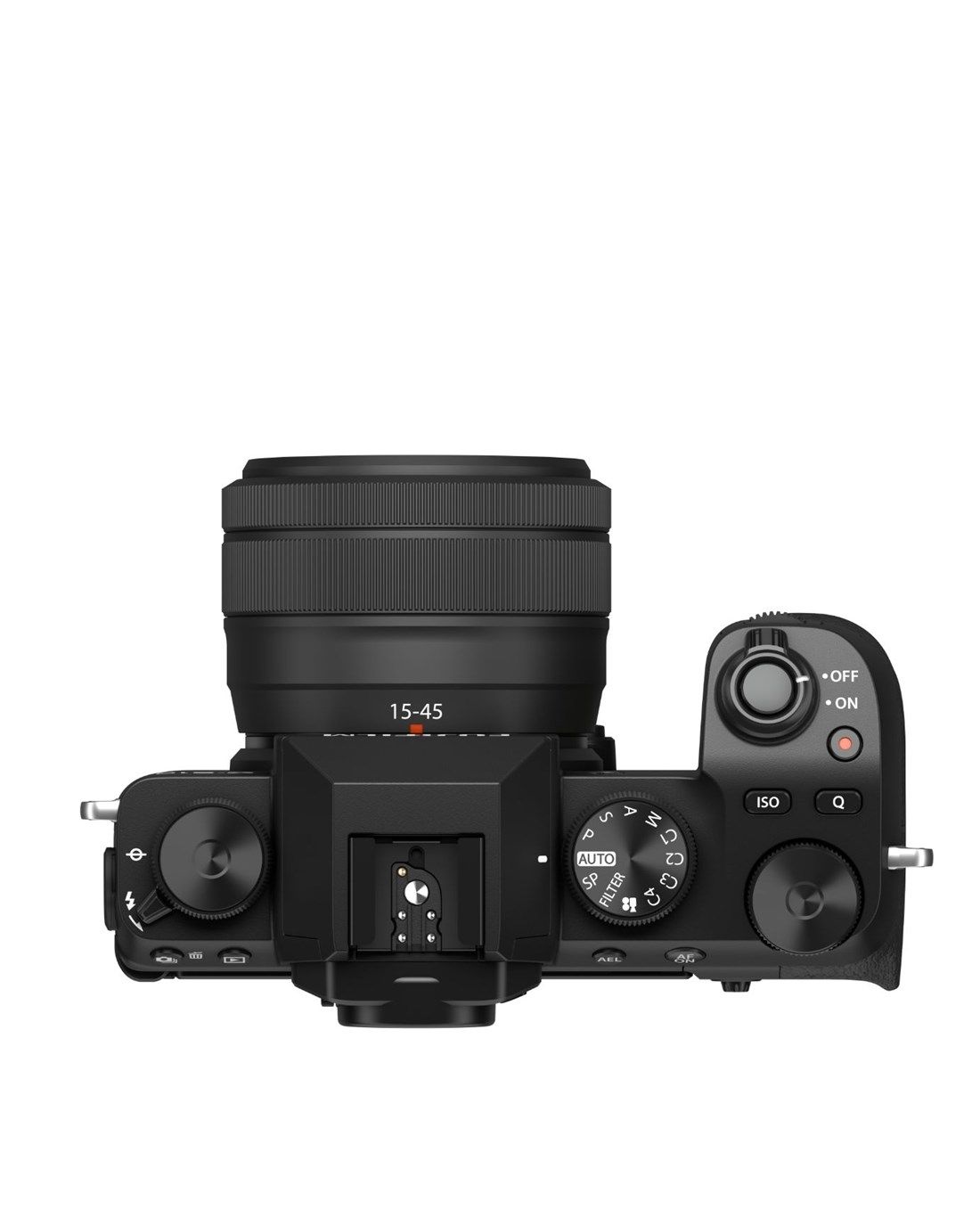 Fujifilm X-S10 Camera with XC 15-45mm F3.5-5.6 OIS PZ Lens - Black