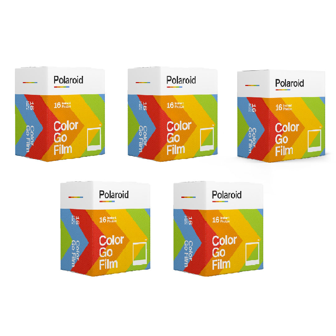 Product Image of Polaroid Go Colour Instant Film - 5 boxes (80 shots)