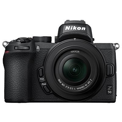 Product Image of Nikon Z50 Digital Mirrorless Camera with 16-50mm and 50-250mm Lenses (Twin Kit)