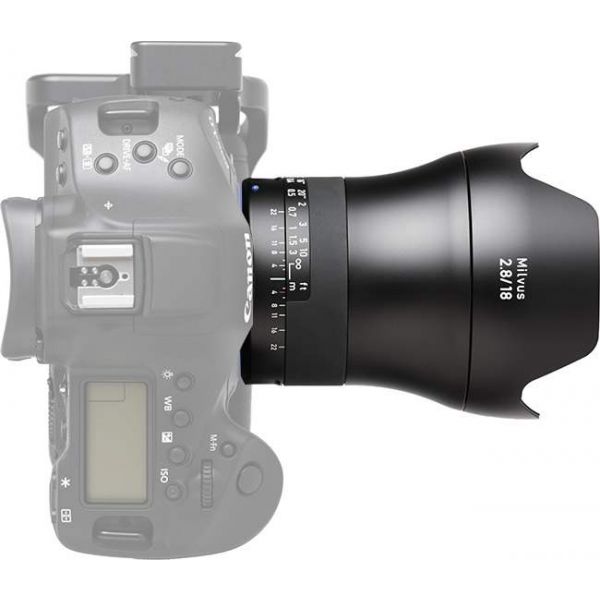Zeiss Milvus 18mm F2.8 ZE Wide Angle Lens - Canon Fit